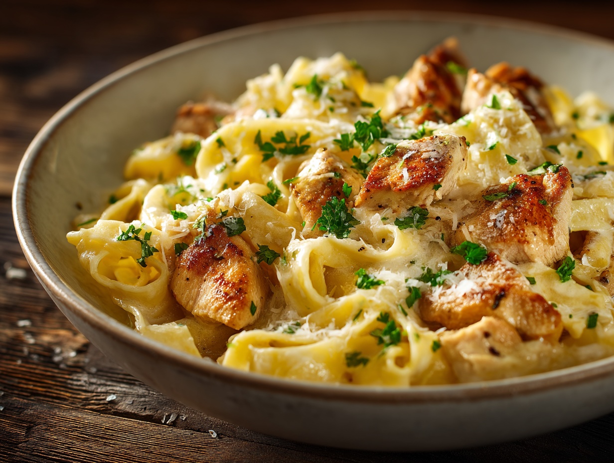 Chicken Alfredo_Top