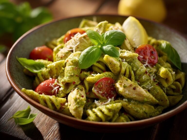 Chicken Pesto Pasta_Top