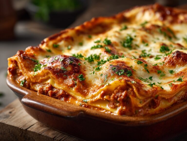 lasagne recipe