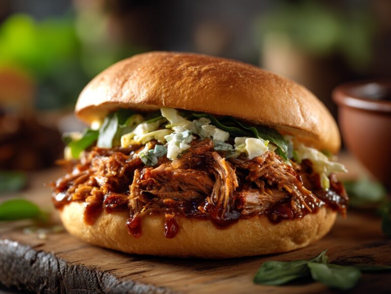 Pulled Pork Sandwich_Top